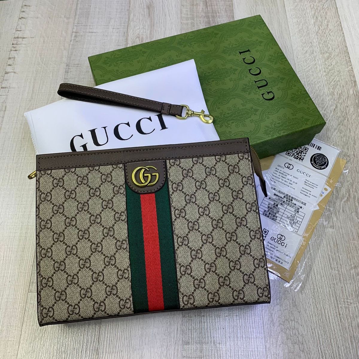 Guccii Ophidia leather Bag With Box premium quality