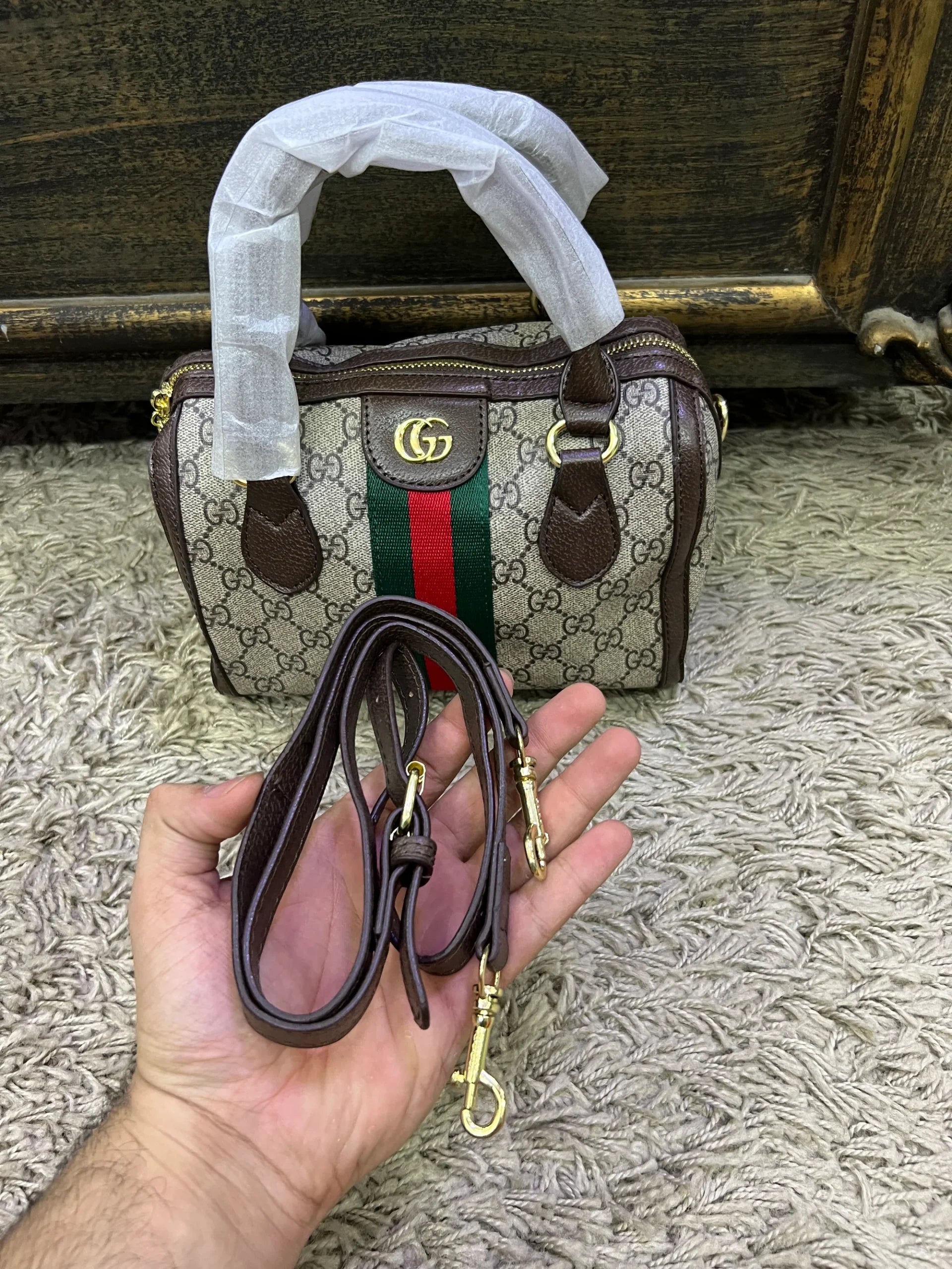 Gucci ophidia speedy with dust cover
