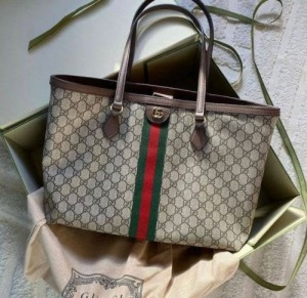 Gucci GG Ophidia Gg Tote Bag with dust cover