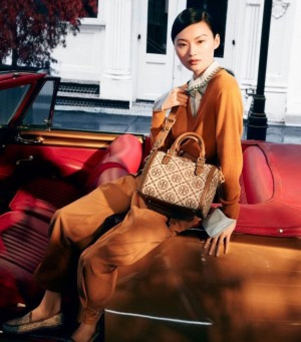 Tory Burch T monogram speedy with box