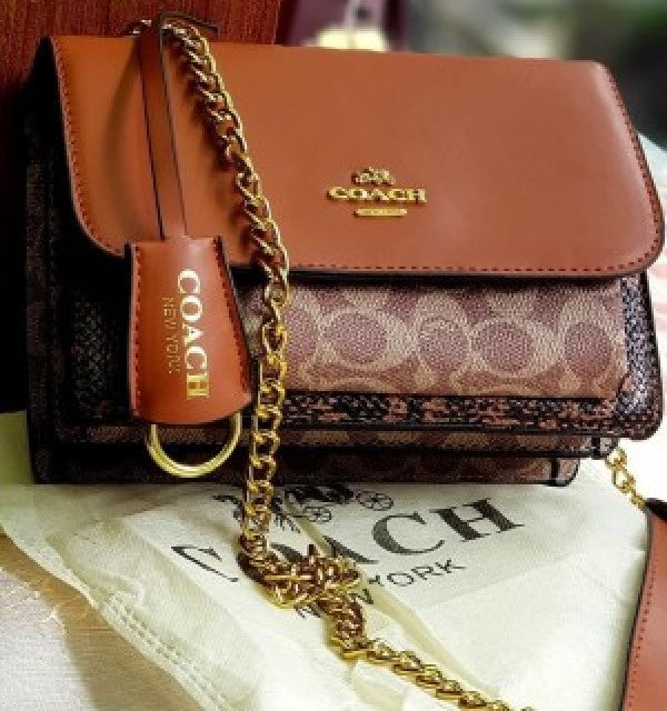 Coach klare crossbody bag With OG Box Accessories (carry bag)