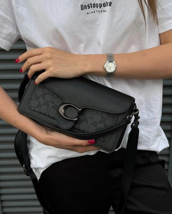 Tabby Shoulder Bag 26 With Signature Canvas