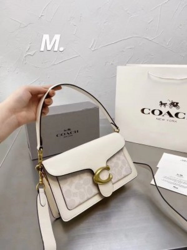 Coaach Tabby Shoulder Bag With Signature Canvas