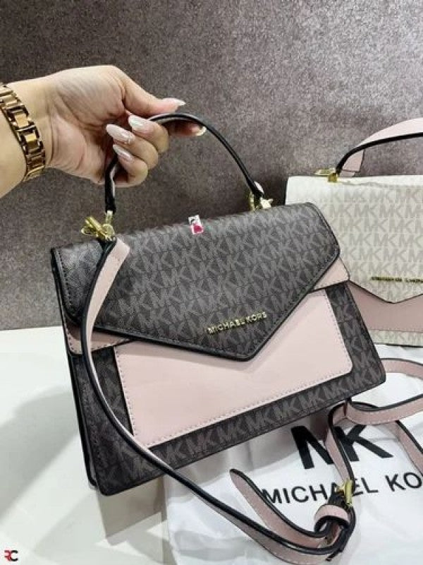 Miichael Korrs Ludlow Signature Leather Satchel Bag with box