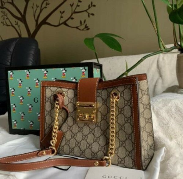 Guccii padlock premium quality with og box
