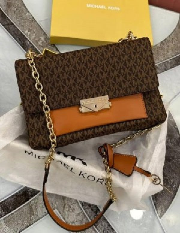 Miichael Korrs Womens Outlet Medium Logo Shoulder Bag