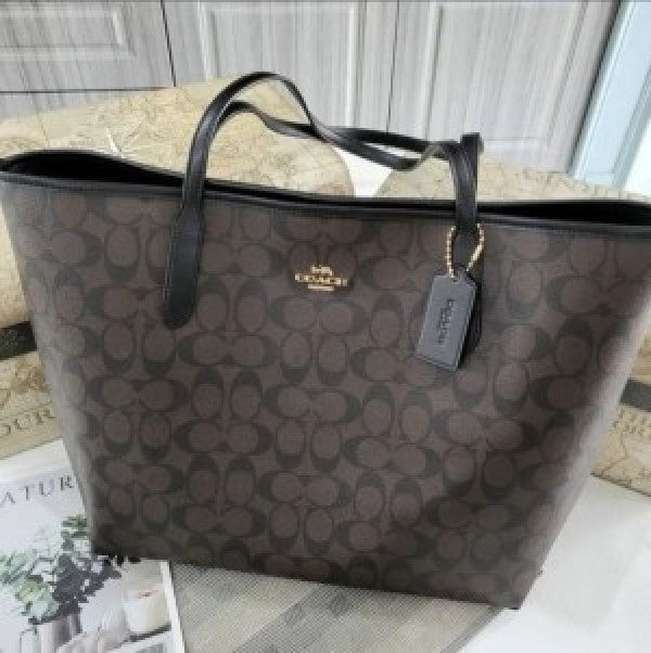 Coach city tote bag with og box