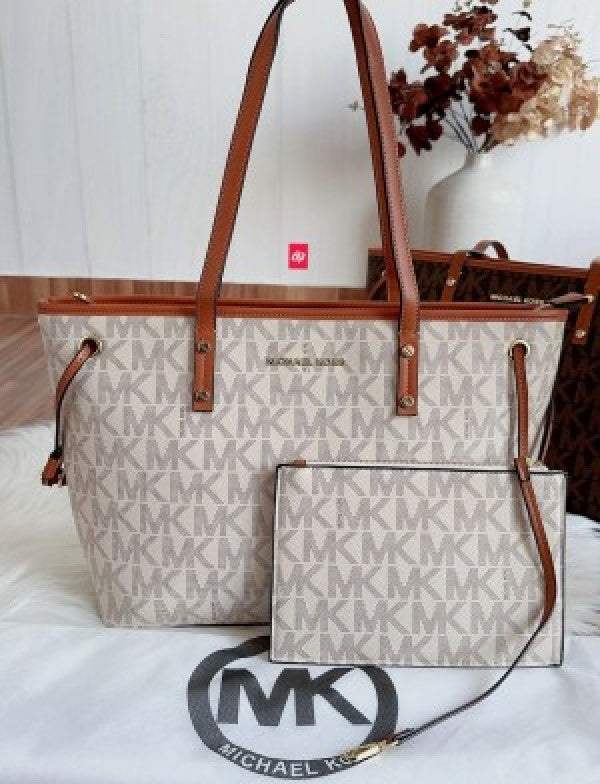 Michael Kors Tote Bag With Pouch & Dust Bag