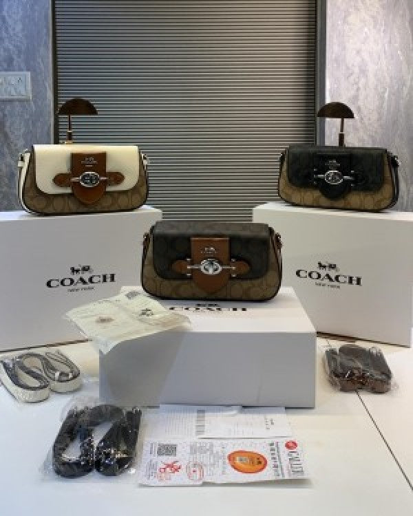Coaach brie sling bag premium quality with box