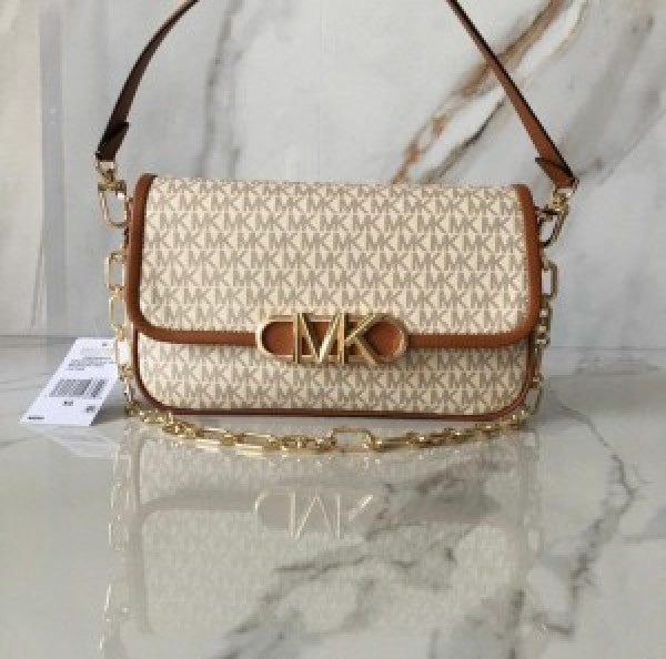 Miichael Korrs Jet Set Charm Small Logo Pochette Bag ( Box Dust Bag)