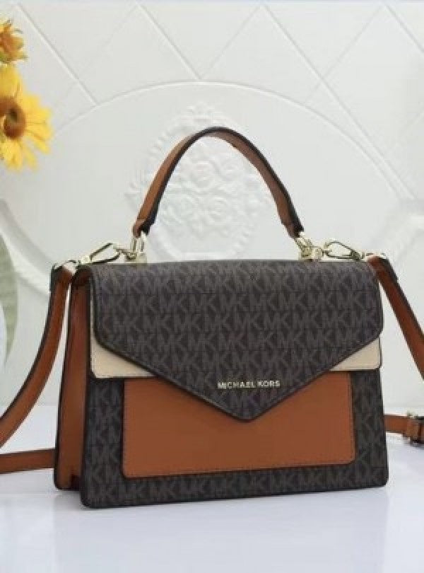 Miichael Korrs Ludlow Signature Leather Satchel Bag with box
