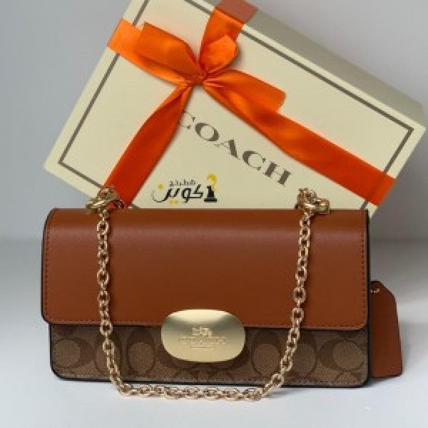 Coach White Eliza Sling With original Box