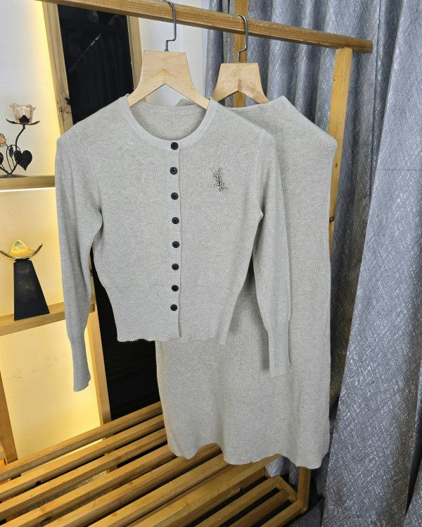 Women YSL Shirt & Long Skirt