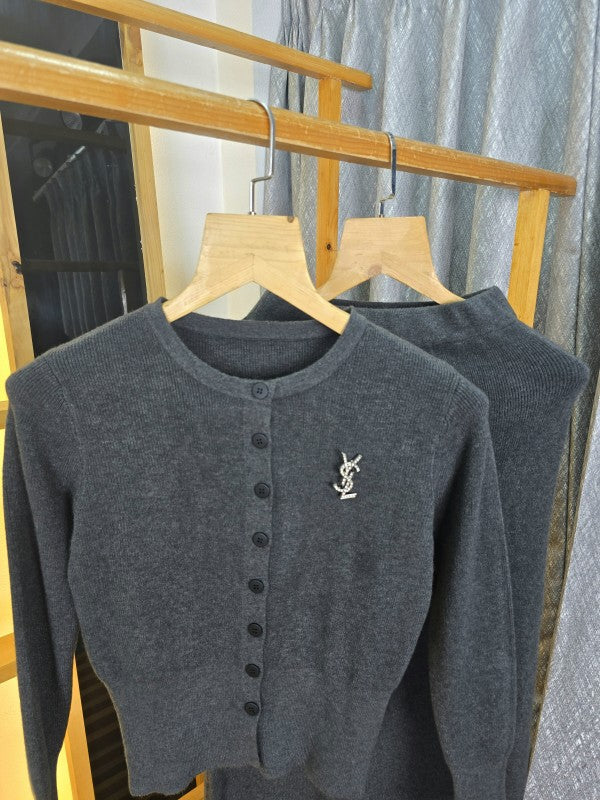 Women YSL Shirt & Long Skirt