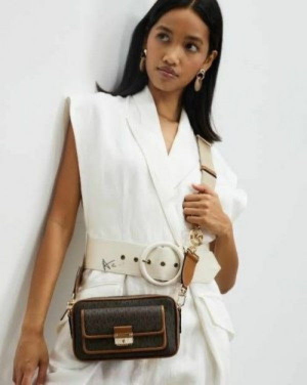 Miichael korrs bradshaw crossbody bag with box