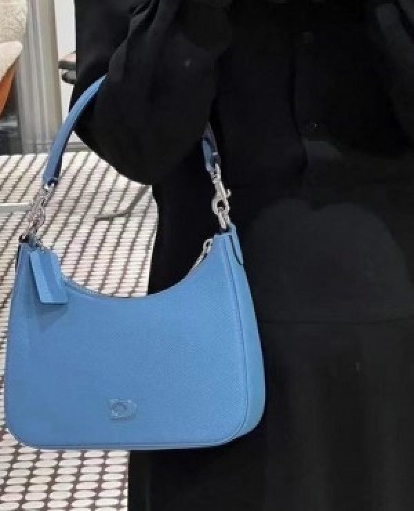 Coach Signature Crossbody Hobo Premium Quality Bag With OG Box & Dust Bag Shoulder Strap