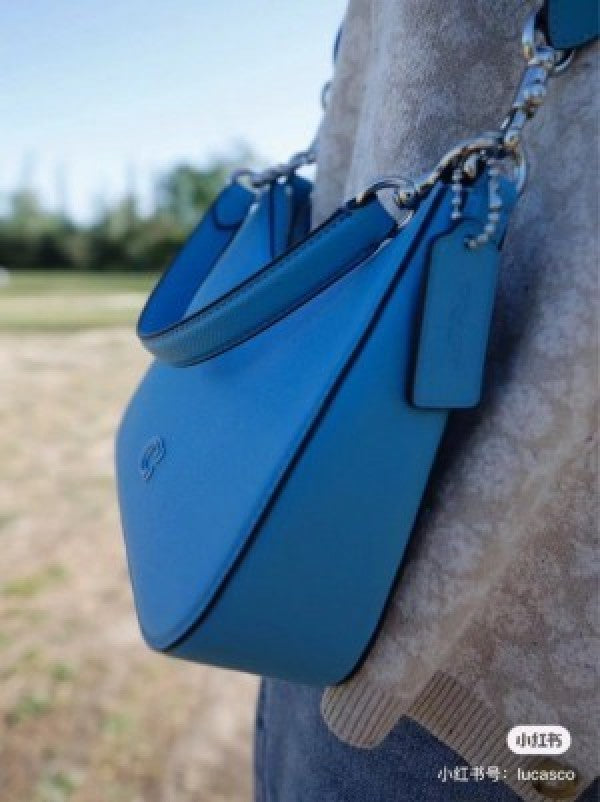 Coach Signature Crossbody Hobo Premium Quality Bag With OG Box & Dust Bag Shoulder Strap