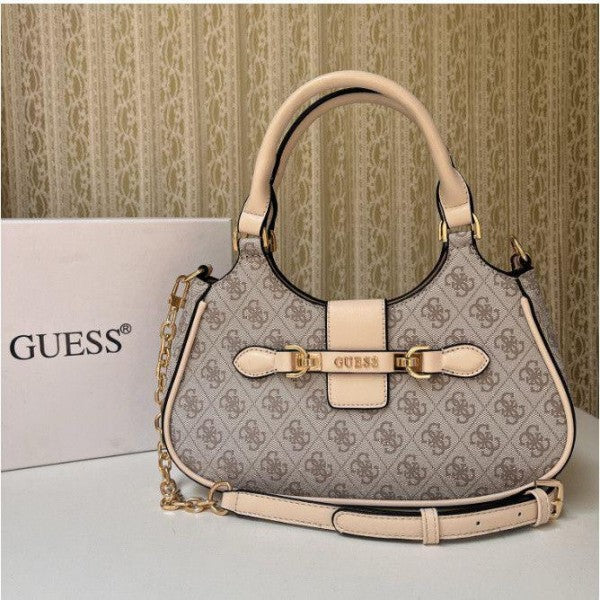 Gueess nolana logo handbag with og box