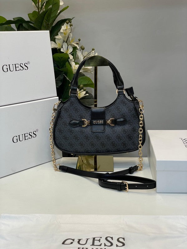 Gueess nolana logo handbag with og box