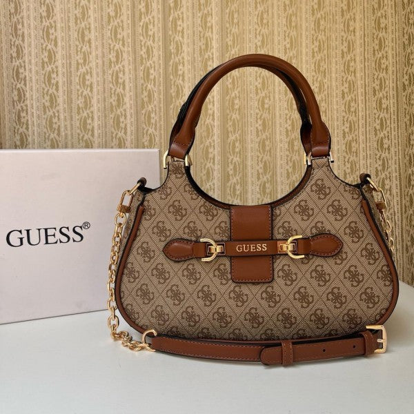 Gueess nolana logo handbag with og box
