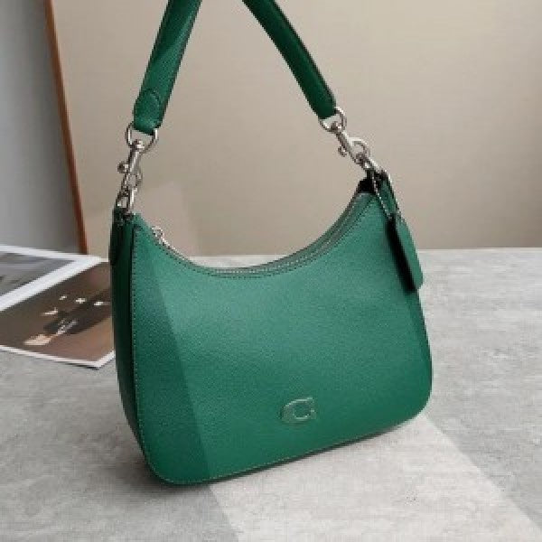 Coach Signature Crossbody Hobo Premium Quality Bag With OG Box & Dust Bag Shoulder Strap