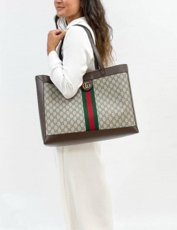 Guccii supreme tote bag premium quality with dust cover