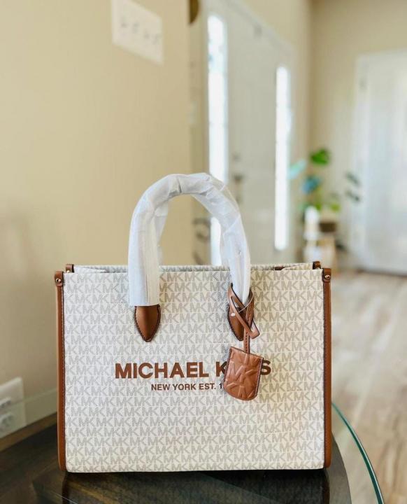 Michael kors mirella tote bag with dust bag(100813 coffebrown)