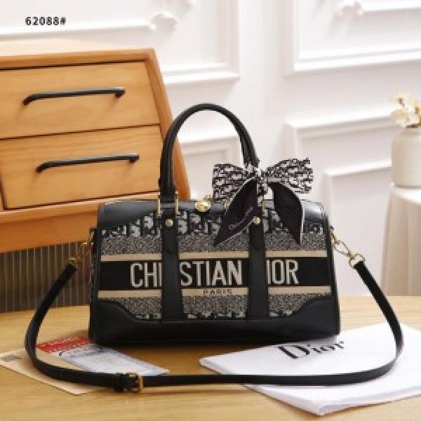 Dior mini Duffle Black bag with box premium quality bag