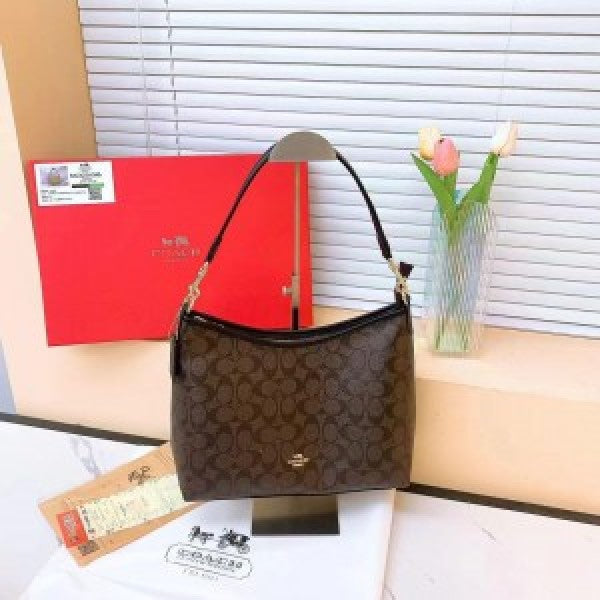 Coach shoulder hobo bag with og box