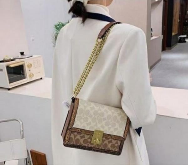 Coach hutton sling premium quality with og box