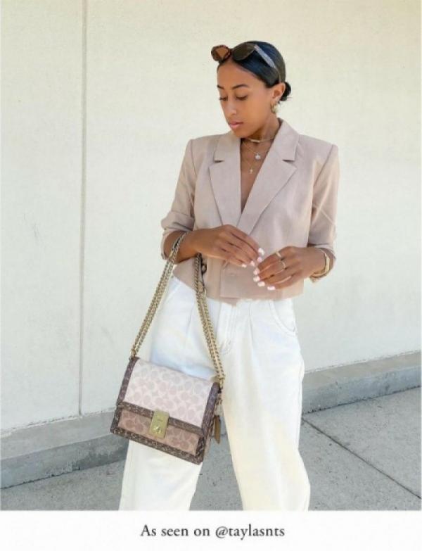 Coach hutton sling premium quality with og box