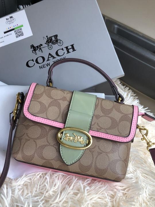 COACH SAMMY TOP HANDLE SLING BAG DOUBLE OX PACKING