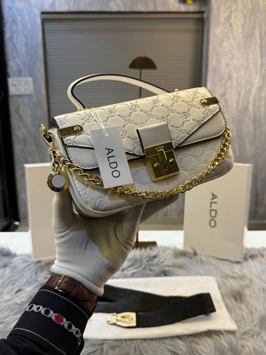 Alldo Bone DALLANNA&Logo Medium Cross Body Bag with box