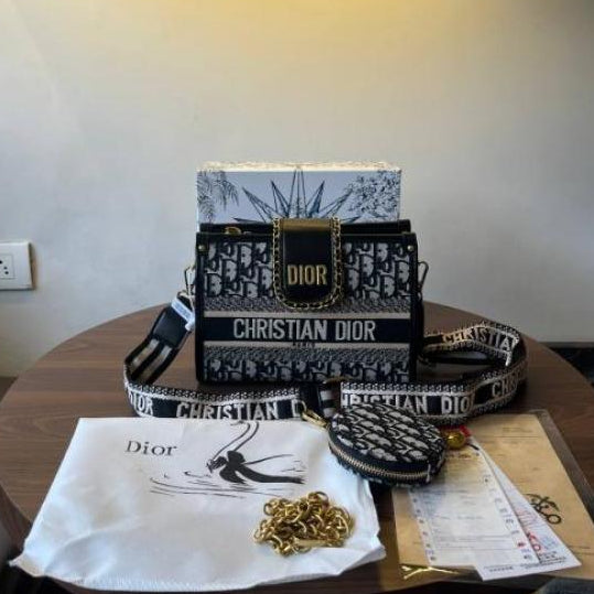 Christian dior camps lingbag with ogbox dustbag scarf etc