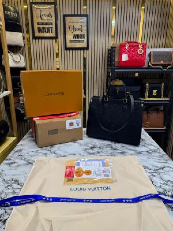 Louiis Vuiitton Onthego Mm Empreinte With&Double Og Box And Dust Bag
