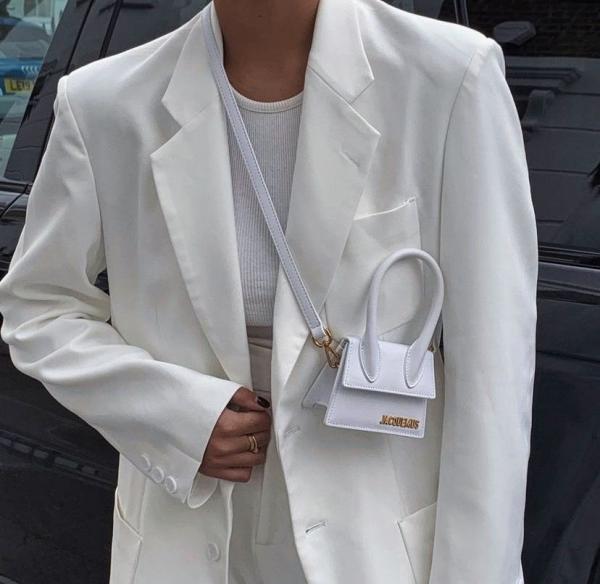 Jaccquemus Le Chiquito Noeud mini leather bag with box premium quality