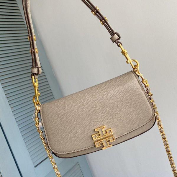 Toryy Burch Britten Small Convertible Shoulder Bag With Box