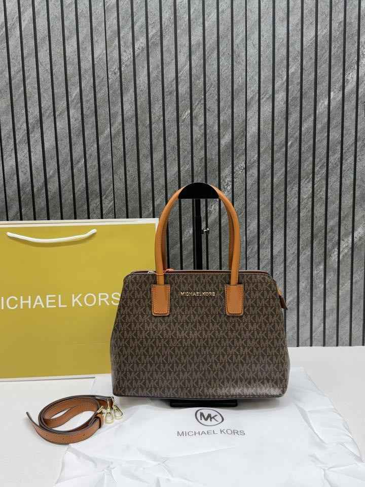 Michaell Kors Medium Satchel Bag With Og DustCover & CarryBag