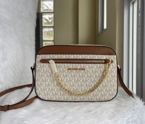 Miichael Korrs Jet Set East West Chain Crossbody Sling with box