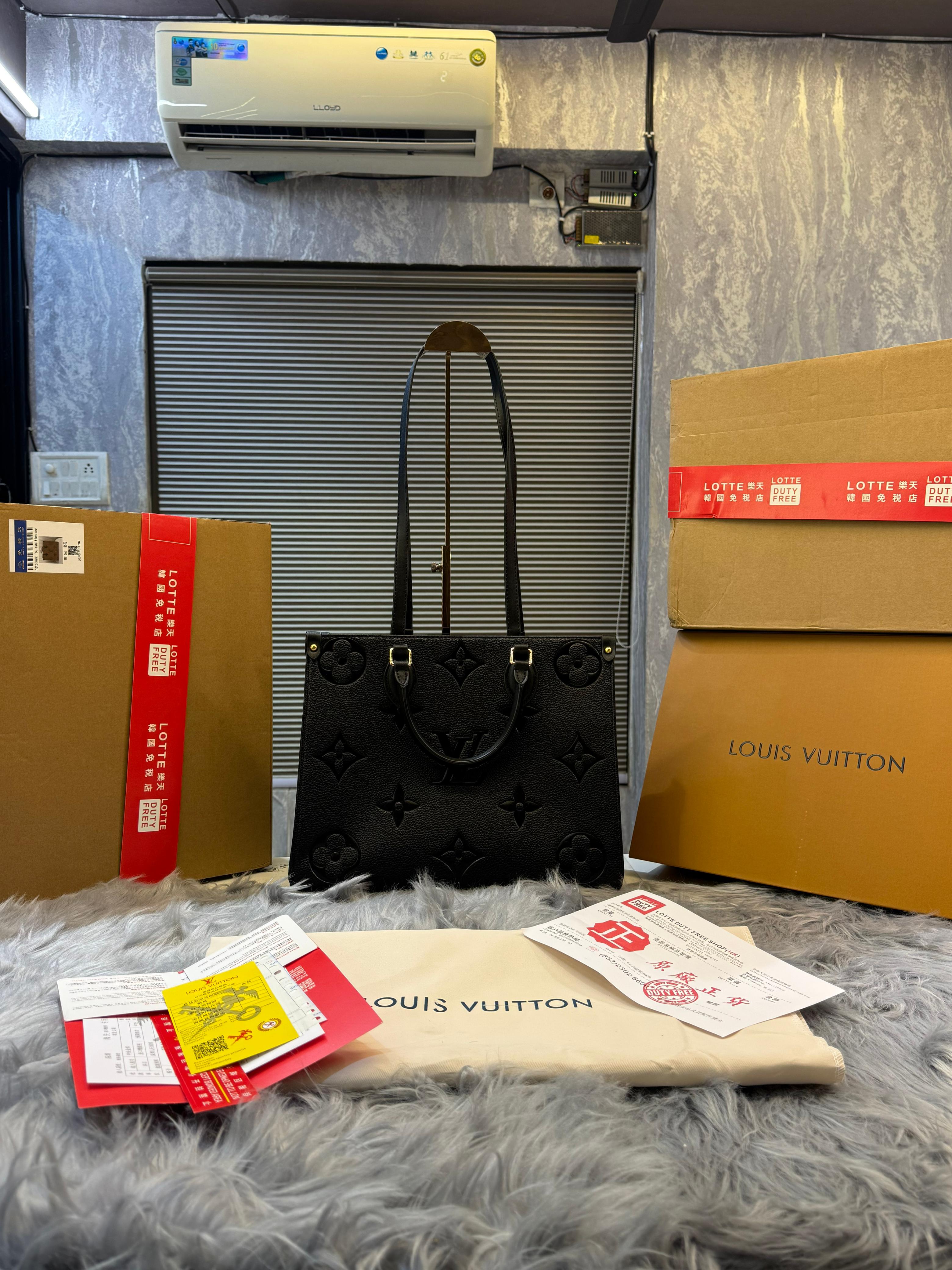 Louiis Vuiitton Onthego Mm Empreinte With&Double Og Box And Dust Bag