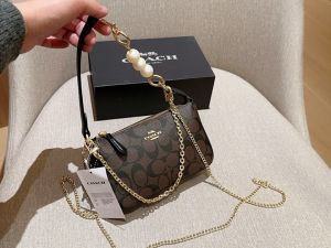 Coach Nolita Classy Flower Patch Sling Bag With box