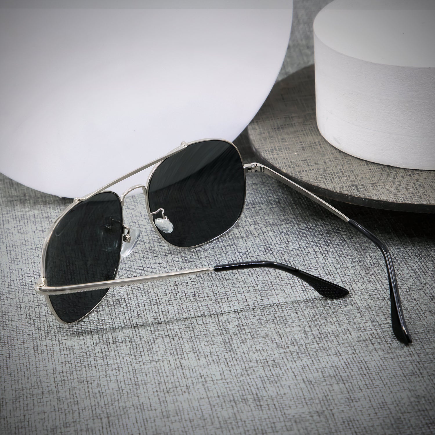 MT Mastar 002 Silver And Silver Unisex Sunglasses