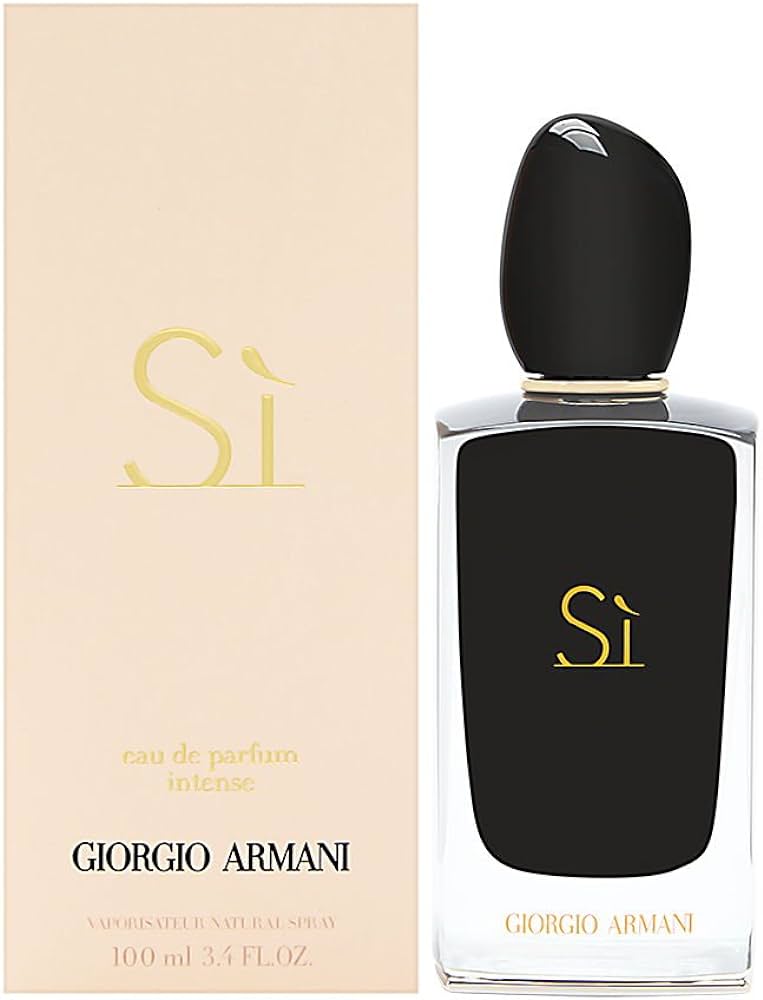 Giorgio Armani Si Eau De Parfum Intense For Women-100ml