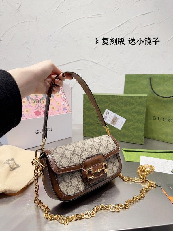 Gucci horsebit bag with box