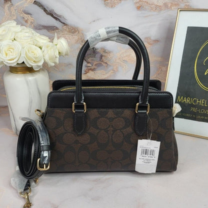 Coach darcie carryall bag with dust cover