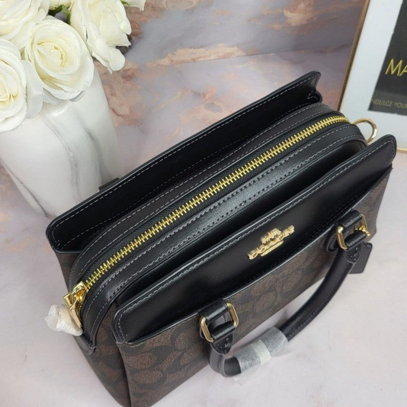 Coach darcie carryall bag with dust cover