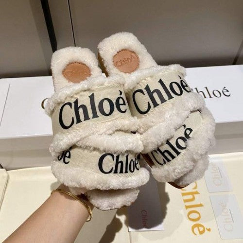 Chloe slides with brand box