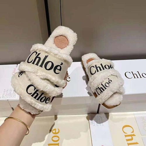 Chloe slides with brand box