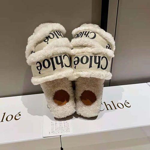 Chloe slides with brand box