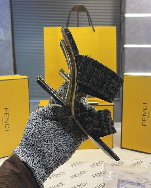 fendi women high hills sandal with brand box